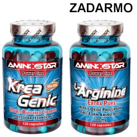 Krea-Genic + L-Arginin 360 cps. ZADARMO